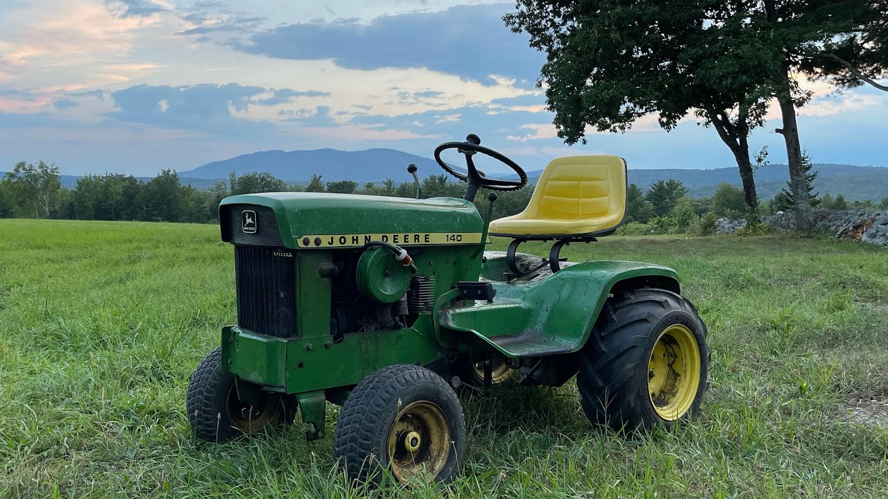 John deere 140 lawn mower new arrivals