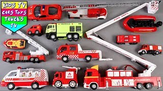 🔴 New Fire Vehicles For Kids Children Babies Toddlers | Fire Truck Song For Kids Children Toddlers