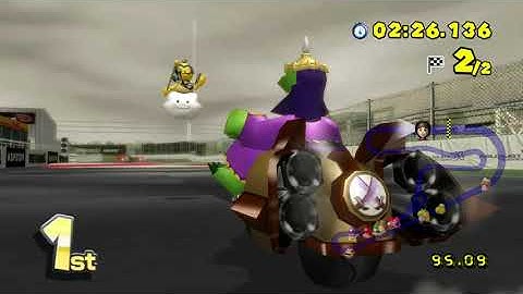 Mario Kart Wii (Fusion) Custom Tracks - Mirror (1 Player) #230 with Komodo Joe