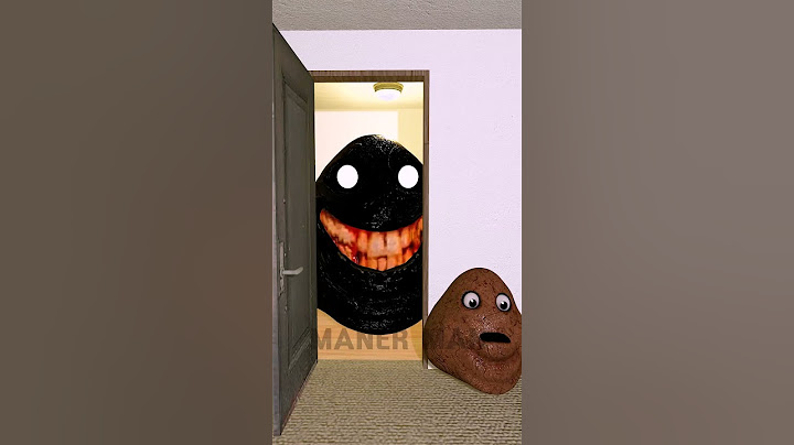 Escape Monster Pou at the hotel! 🏨👹 #pou #hotel #monster #horror #game #hide