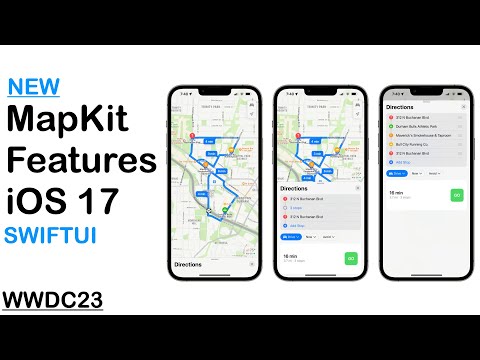 AMAZING NEW SwiftUI MapKit Features | iOS 17 | WWDC23