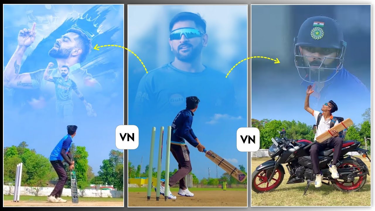 Trending Cricket Video Editing In Vn App | Cricket Reels Video Kaise Banaye | Vn App Editing