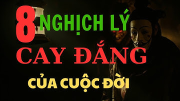 8 Nghịch Lý Cay Đắng Của Cuộc Đời – Không Biết Sớm, Khốn Khổ Cả Đời | Câu Chuyện Triết Lý