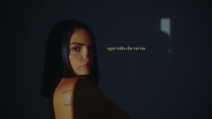 NOE - OGNI VOLTA CHE (VISUAL)