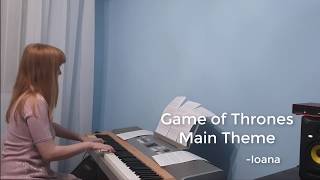 Game of Thrones Main Theme - Live Piano Cover
In honor of the coming finale!
Played by Ioana Amarita
Original Composers/Arrangers:
Ramin Djawadi
Arranged by
Ioana Amarita Game of Thrones Main Theme - Live Piano Cover