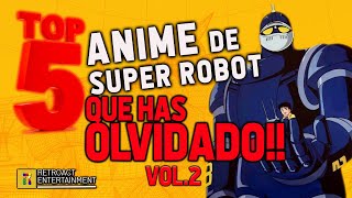 Top 5 Anime de Super Robot que has olvidado!!