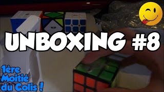 UNBOXING #8 - (1ère Moitié du Colis) QiYi Square-1, QiYi Skewb...