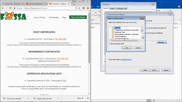 FossaGuard V0.3 Install free Fossa X.509 certificates on Windows