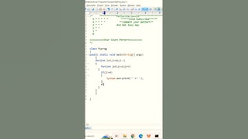 pattern part-19 || Java program || #shorts #java