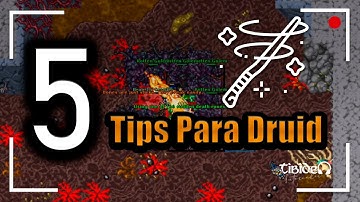 TIBIA 5 TIPS PARA DRUIDS [ENG SUB]
