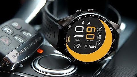 kw88 custom watch faces and full Android smartwatches