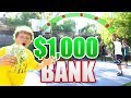 $1,000 GAME OF 'CALL YOUR SHOT' BANK!