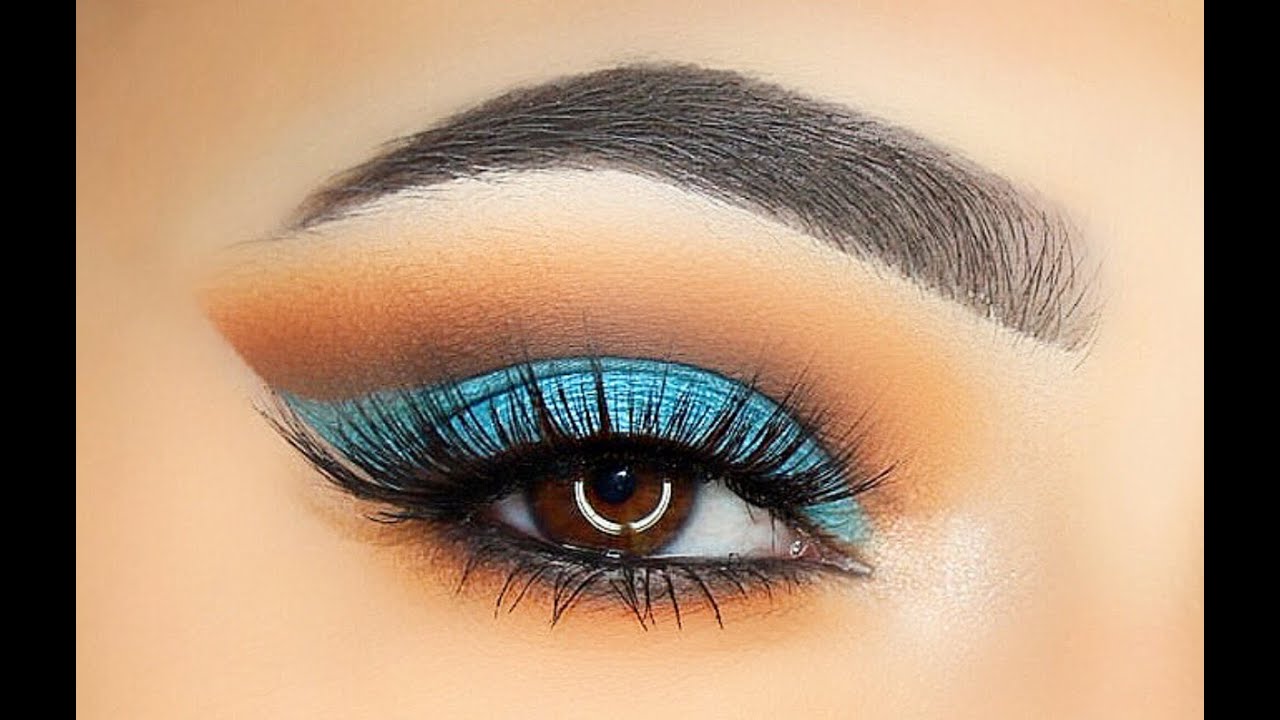 Simple Easy Blue Cut Crease Tutorial Sofie Bella YouTube