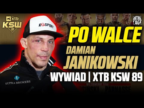 Damian JANIKOWSKI lepszy od ROMANOWSKIEGO: „Ja sie tym bawię, chcę walki o pas, trzymajcie kciuki!"