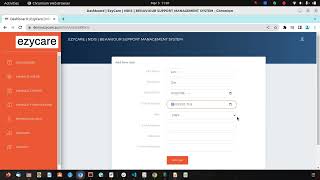 EzyCare - Login as admin and create a staff