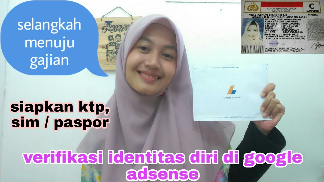 Verifikasi Identitas SIM di Pembayaran YouTube AdSense: Panduan Lengkap dan Langkah-langkah Detil