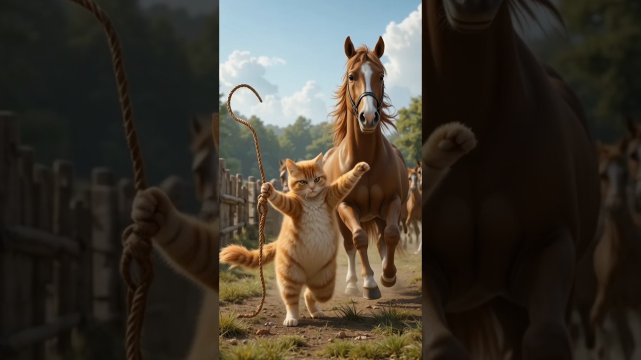 Ai cat cooking chicken | Ai cat cooking 