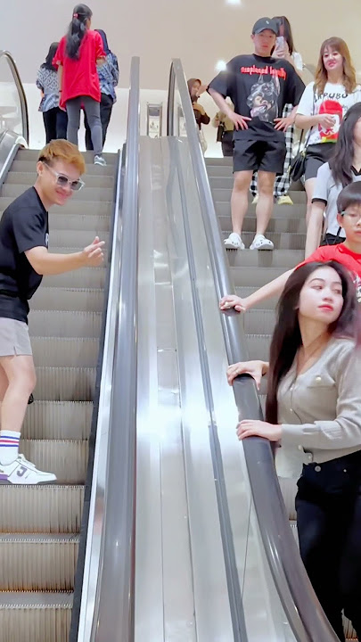 Trik di kejar cewek cantik #prank #funny