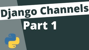 1. Chat App - Set Up The Basic Chat App - Django Channels 3 Beginner Tutorial