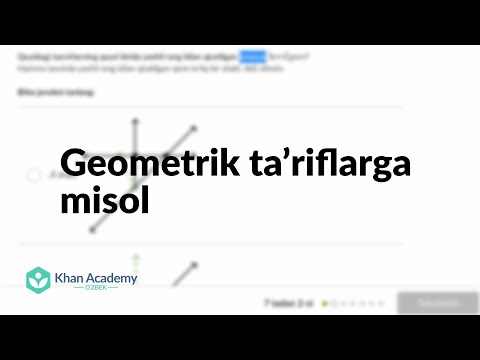 Video: Geometriya shahar nima?