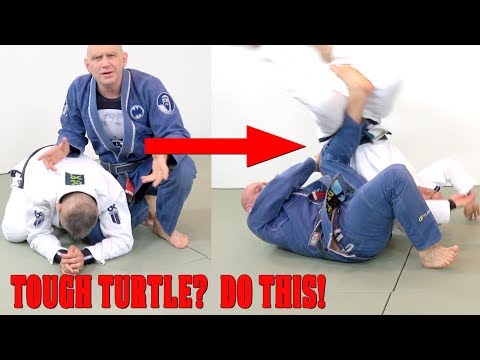 2 Armbar Attacks to Use Against a Tough Turtle