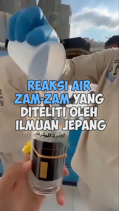 Download lagu Reaksi air zam-zam yang diteliti oleh Dr masaru emoto #airzamzam #penelitian #ilmuwan