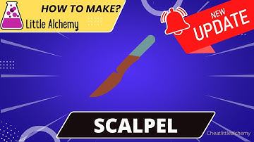 How To make Scalpel  In Little Alchemy  | Full Walkthrough |Hints | Cheats