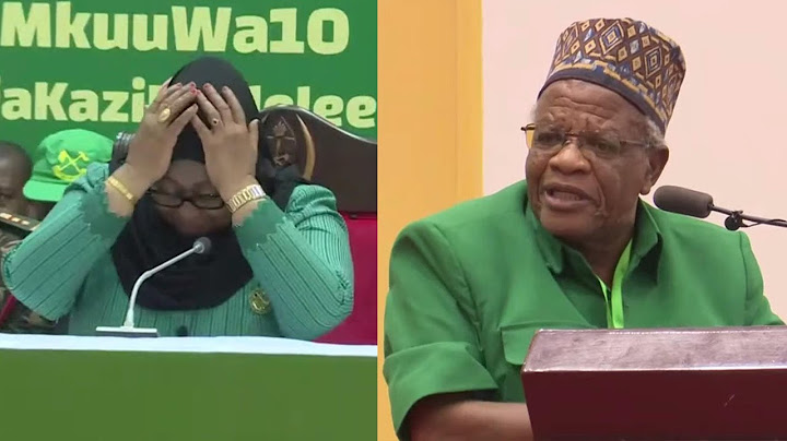 RAIS SAMIA ASHIKA KICHWA, MZEE MAKAMBA AKIWACHANA CCM "TUACHE UNAFIKI, TUAMUE LEO"