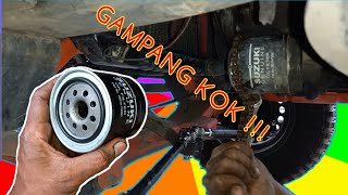Ganti Oli Mesin Dan Filter Oli Suzuki Carry
