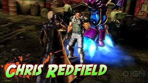 Marvel vs Capcom 3: Chris Gameplay Montage