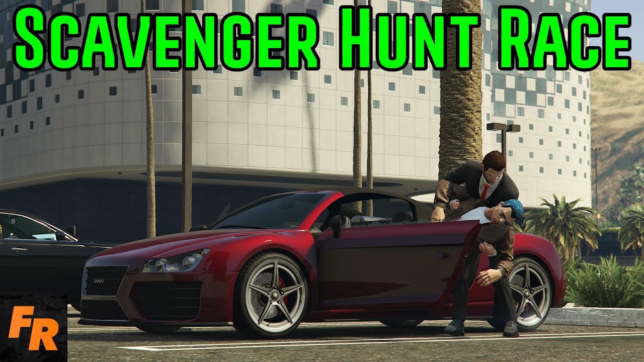 Scavenger Hunt Race Gta 5 YouTube