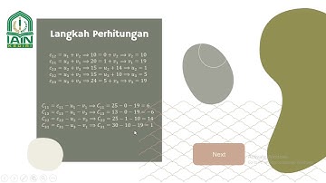 Metodi MODI (MODIFIED DISTRIBUTION) || PROGRAM LINEAR