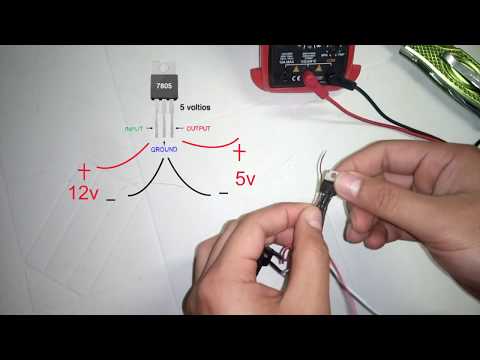 Regular voltaje de 12V a 5V de forma sencilla