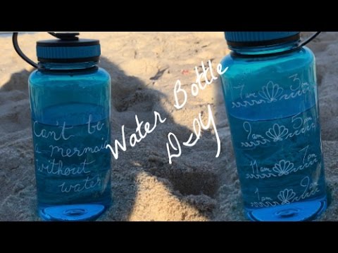 Water Bottle DIY: How To Drink More Water!