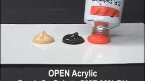 Golden Open Acrylic - Slow Drying Acrylic Paint | Jackson