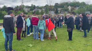 Inauguration du Parc de la Girafe à VOUVRAY