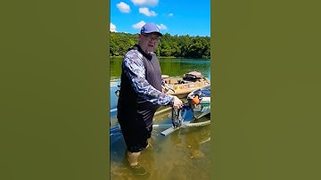 Trick for launching a kayak!