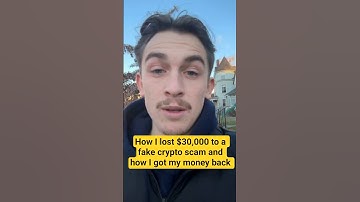 How I lost $30,000 to a crypto scam and how I got my money back #cryptoscams #shorts #viral