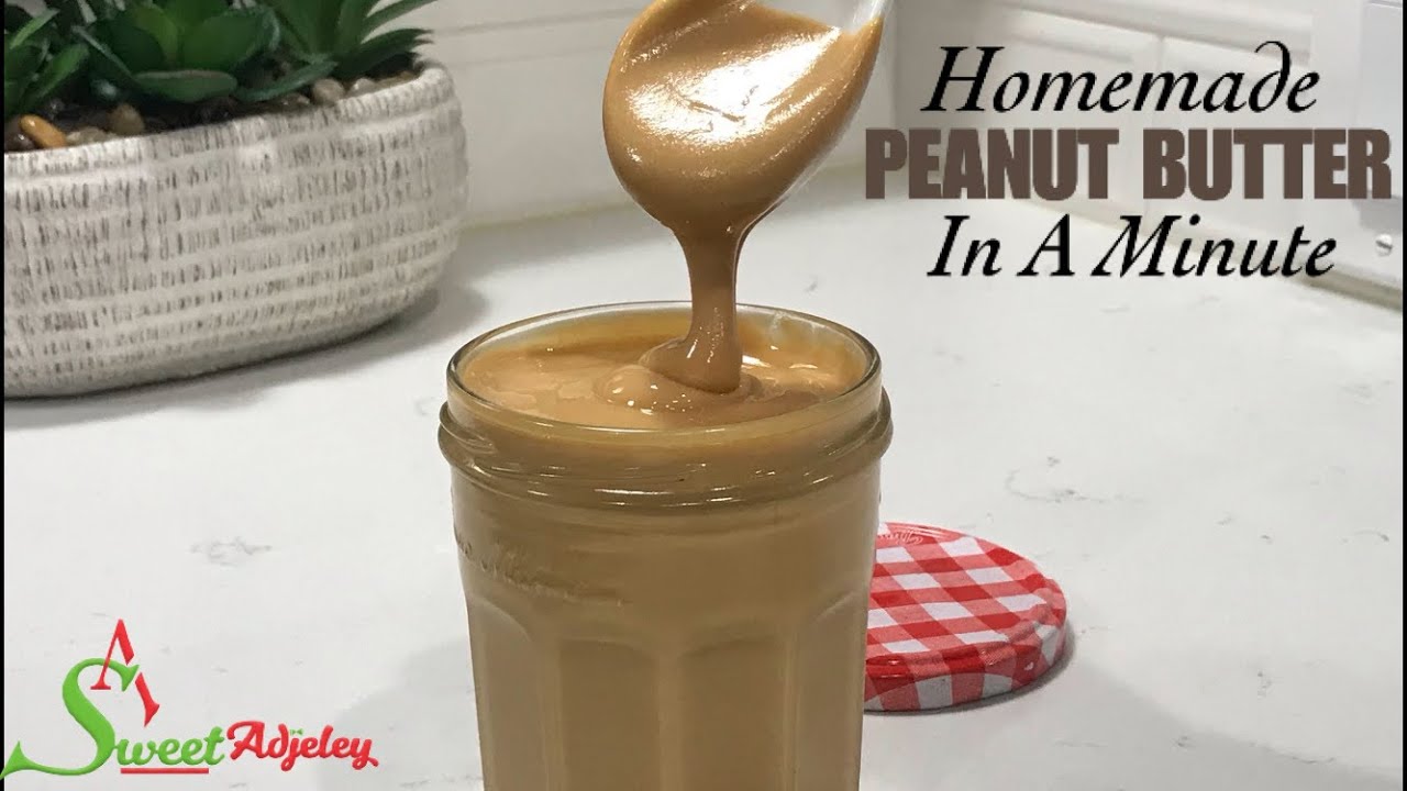 Homemade Peanut Butter (2 Ways) - My Pure Plants