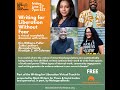 Writing for Liberation Without Fear | Black Writers for Peace and Social Justice Virtual Teach-In