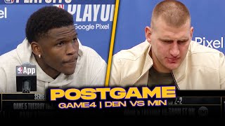 Nuggets/Timberwolves Postgame, Jokic, Murray, Edwards, Gordon, Coaches Reactions | 2024 WCSF, GM4 by FreeDawkins 87,745 views 1 day ago 50 minutes