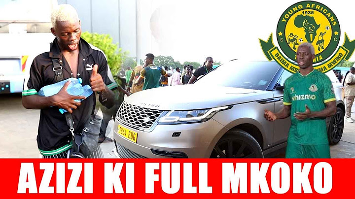 UTAPENDA MBWEMBWE ZA AZIZI KI AKIINGIA KWENYE GARI LAKE LA KIFAHARI FULL SHANGWE WANA YANGA