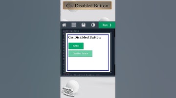 𝐂𝐬𝐬 𝐃𝐢𝐬𝐚𝐛𝐥𝐞𝐝 𝐁𝐮𝐭𝐭𝐨𝐧 | #css #disabled #button #border #css3 #html #alignment   @vr_codes