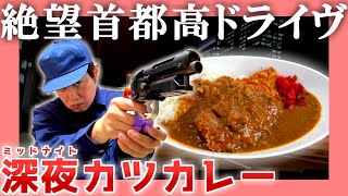 【年収240万】絶望首都高ドライヴ【独身中年】|  サービスエリアのカツカレー