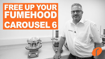 Free up your fumehood with the Carousel 6 Plus Reaction Station