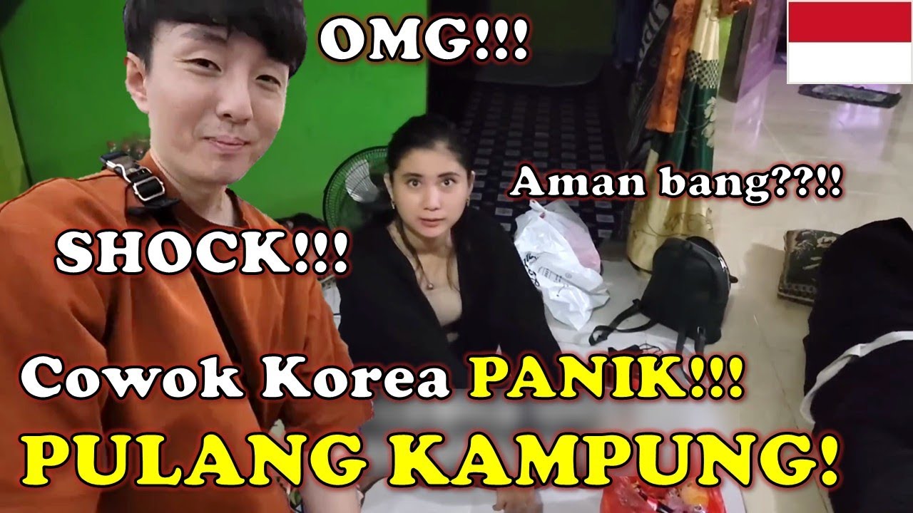 Cowok Korea SHOCK PULANG KAMPUNG KE KAMPUNG IBU MERTUA INDONESIA