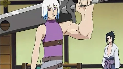 O que aconteceu com a espada de Suigetsu?