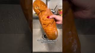 How to Reheat Frozen Bread #bread #hack #foodhacks