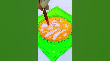 ❤ Robot does not know this question ❤ - Spirograph - Design  #spirograph #art #shorts ❤ 9