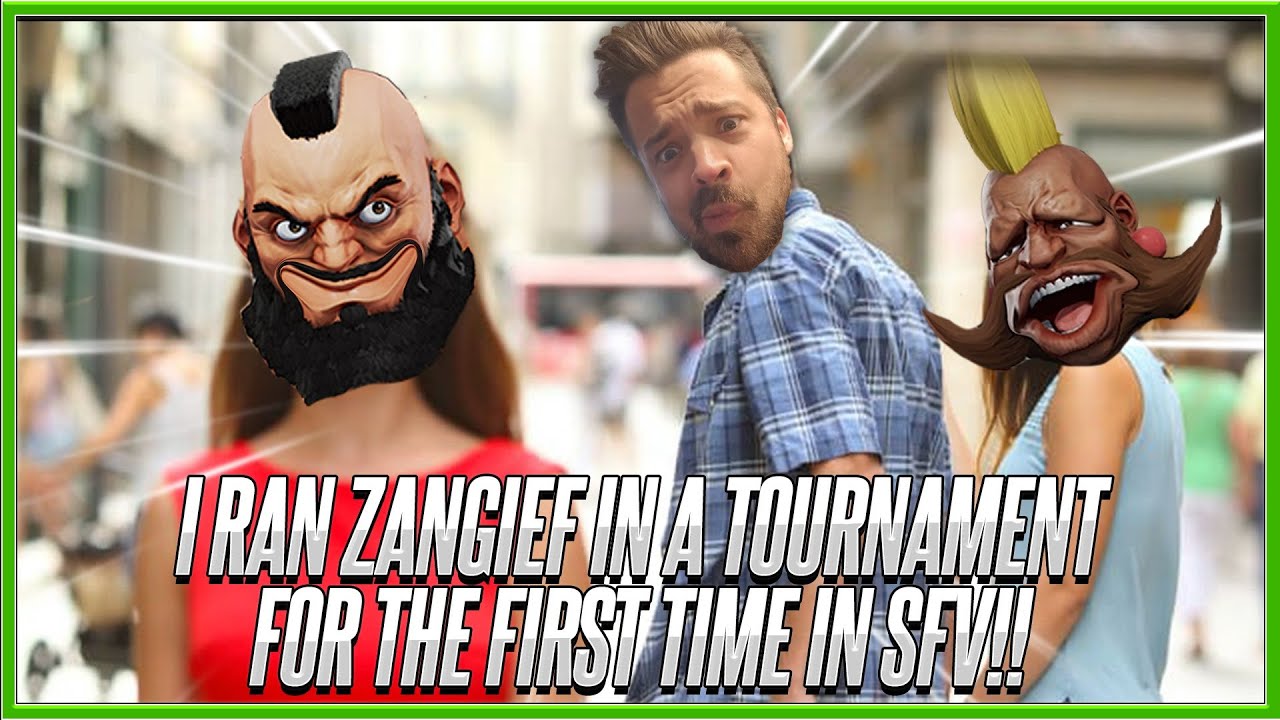 I RAN ZANGIEF IN AN SFV TOURNAMENT FOR THE FIRST!